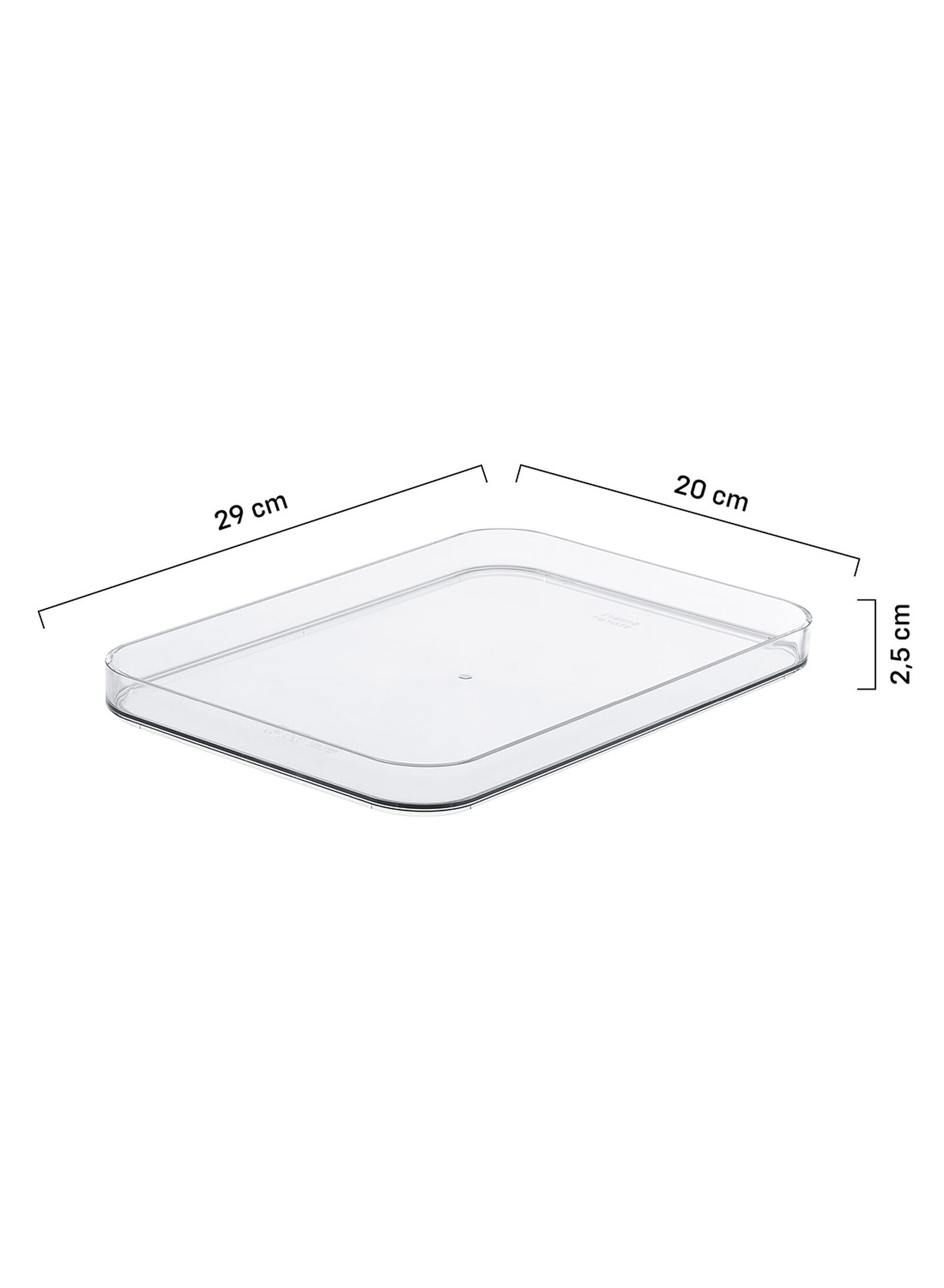 Ordnungsbox-Deckel Helsinki, 20 x 29 x 2 cm, transparent Deckel 20 x 29 Helsinki - 39821146 - HEMA